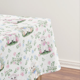 Lamb Gender Reveal Baby Shower Tischdecke