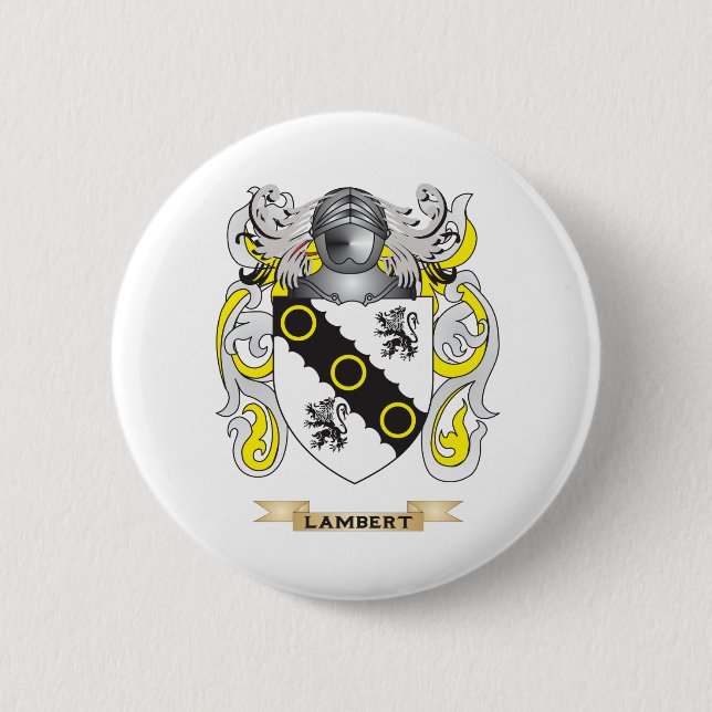 Lambert-Wappen (Familienwappen) Button (Vorderseite)
