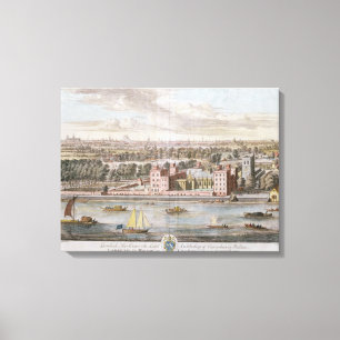 Lambeth Palast, Sitz des Erzbischofs von Canterbu Leinwanddruck