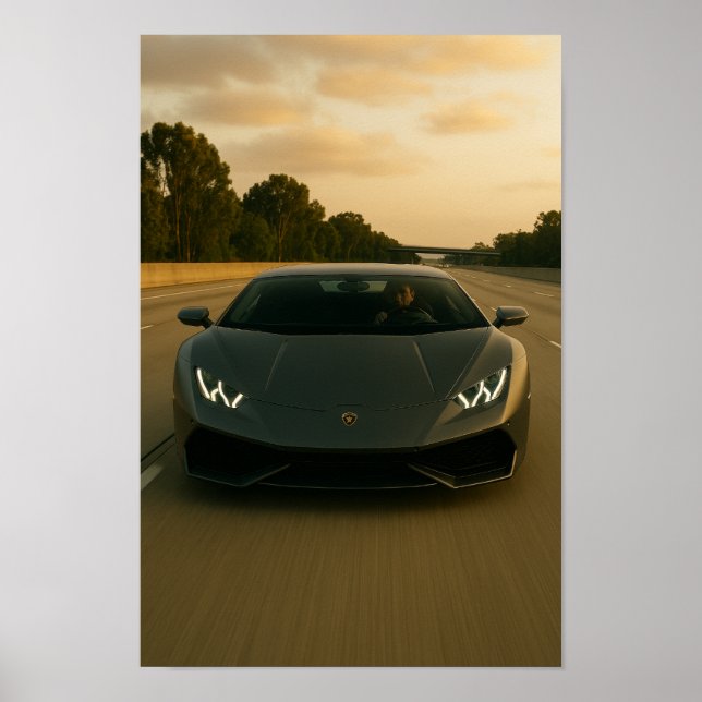 Lambo Front View Poster (Vorne)