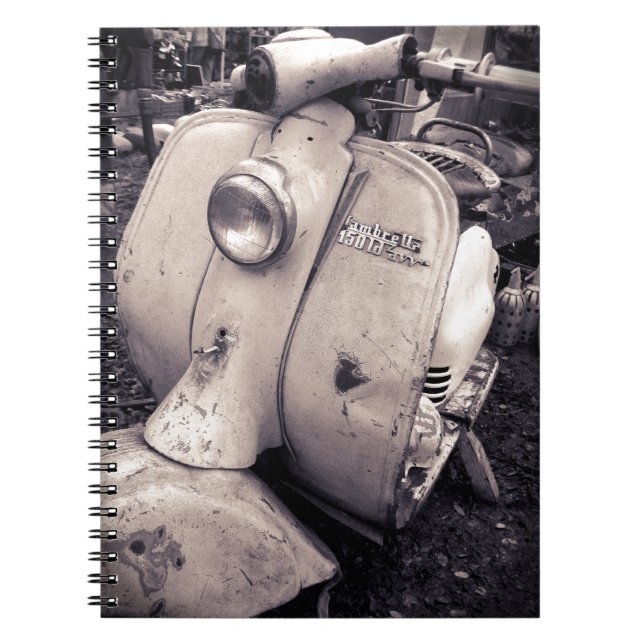 Lambretta 150 ld notizblock (Vorderseite)