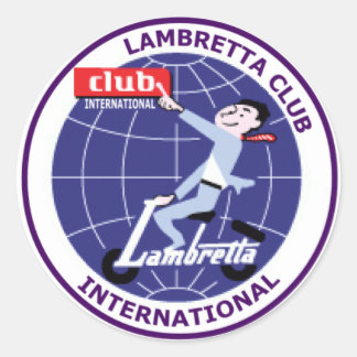 Lambretta Club International Sticker Set 6