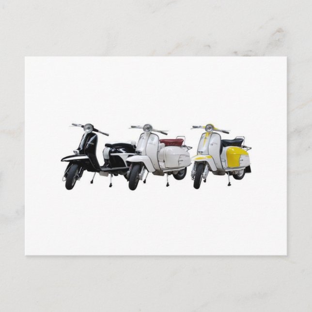 lambretta postkarte (Vorderseite)