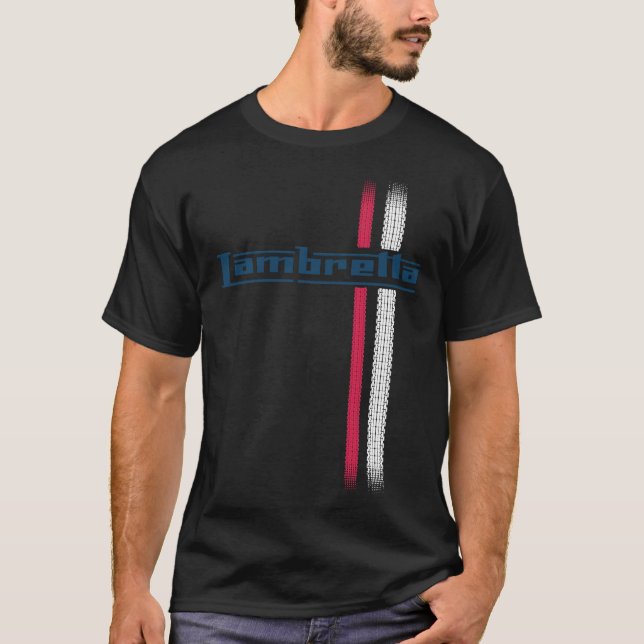 Lambretta track Klassischer T - Shirt (Vorderseite)