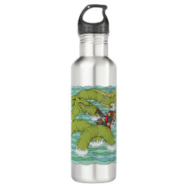 Lambton Worm und Knight Edelstahlflasche