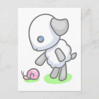 Lamby-Pie Snail Mail Postkarte