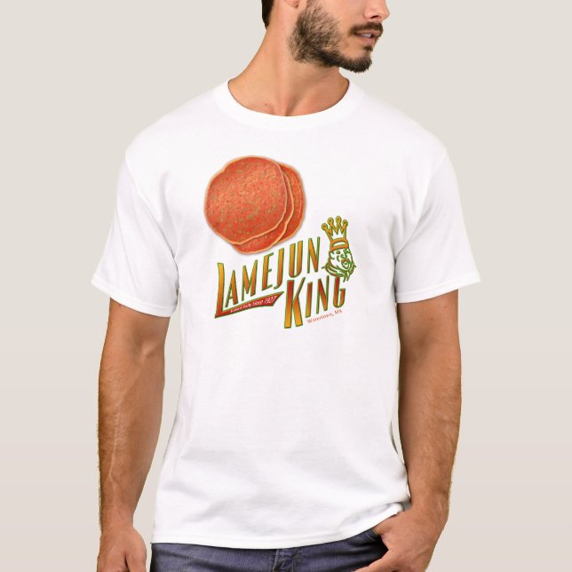 Lamejun König, Koch der armenischen Pizza! T-Shirt (Vorderseite)