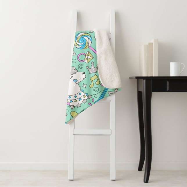 Lamellenmuster 2 sherpadecke (Beispiel)