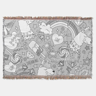 Lamellenmuster 4 decke