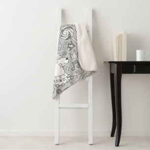 Lamellenmuster 4 sherpadecke