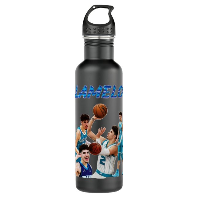 LaMelo Ball Legacy Edition Essential RETRO Edelstahlflasche (Vorderseite)