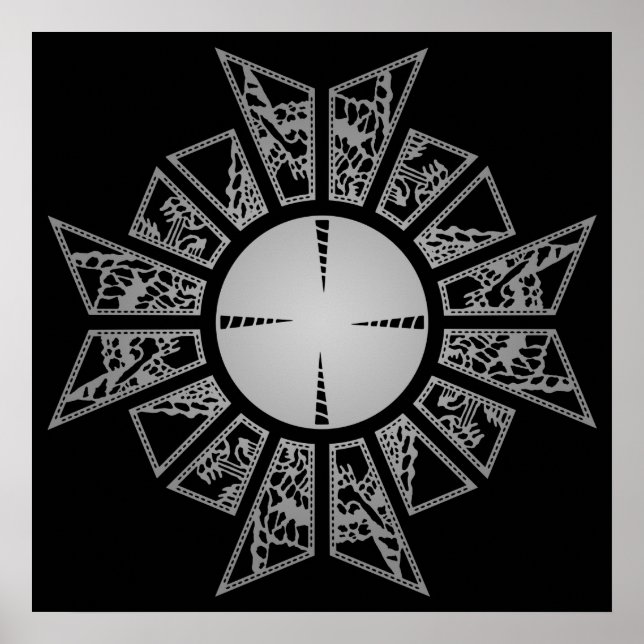 Lamenstern silber poster (Vorne)