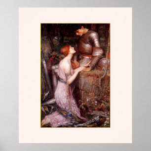 Lamia Poster von John W. Waterhouse