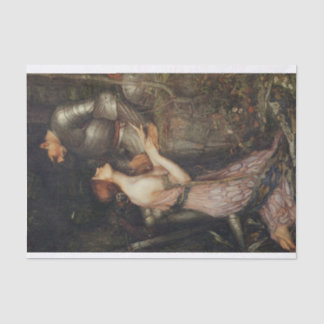Lamia und das Soldaten-Decoupage-Papier Seidenpapier
