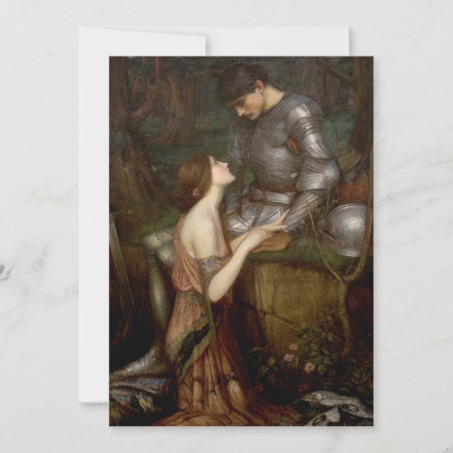 Lamia und der Soldat von John William Waterhouse (Vorderseite)