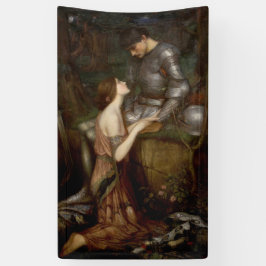 Lamia und der Soldier (von John William Waterhouse Banner