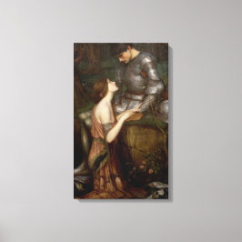 Lamia und der Soldier (von John William Waterhouse Leinwanddruck