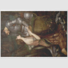 Lamia und der Soldier (von John William Waterhouse