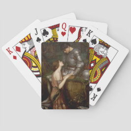 Lamia und der Soldier (von John William Waterhouse Spielkarten