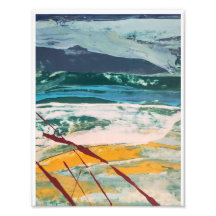 Lámina Green sea Monticelli Art