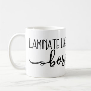 Laminat wie eine Chef-Tasse Tasse