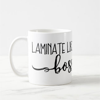 Laminat wie eine Chef-Tasse Tasse