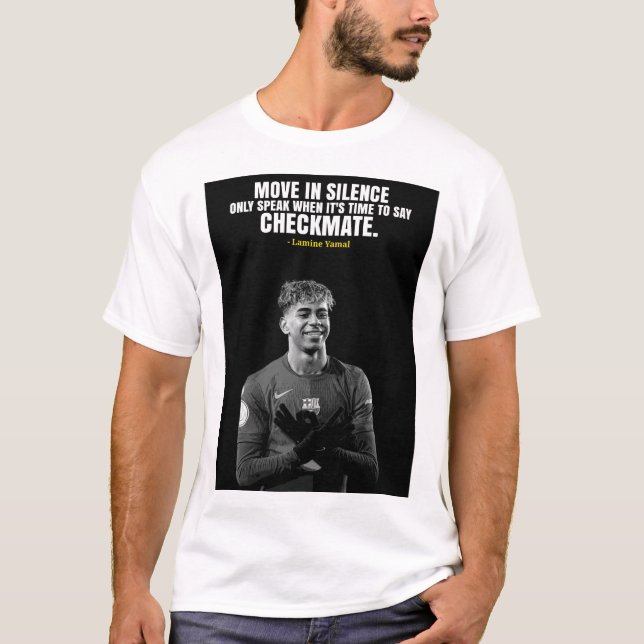 Lamine yamal quotes T-Shirt (Vorderseite)