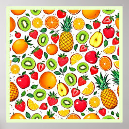 Laminiertes Tischset Poster