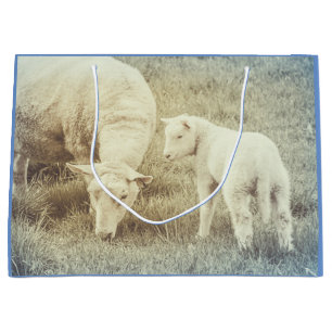 Lamm-Baby-Schafe Große Geschenktüte