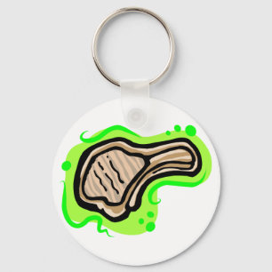 Lamm-Chop Schlüsselanhänger
