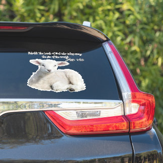 Lamm des Sticker-Patches Aufkleber