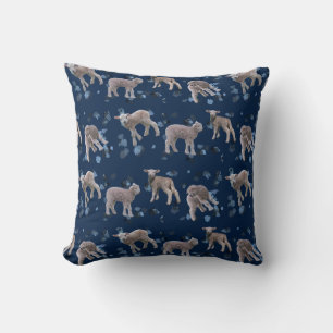Lamm Frenzy Kissen (Navy)