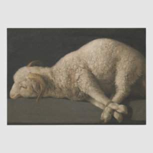 Lamm Gottes (Agnus Dei) (Opfertier) Seidenpapier