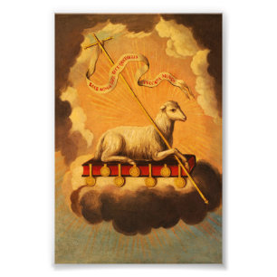 Lamm Gottes, Agnus Dei von Jose Campeche y Jordan Fotodruck