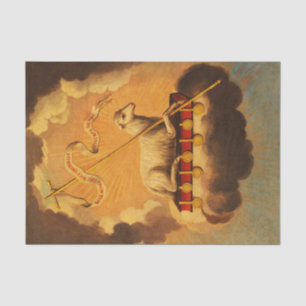 Lamm Gottes, Agnus Dei von Jose Campeche y Jordan Seidenpapier