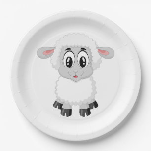 Lamm Pappteller