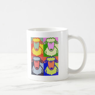 Lamm-Pop-Kunst Tasse