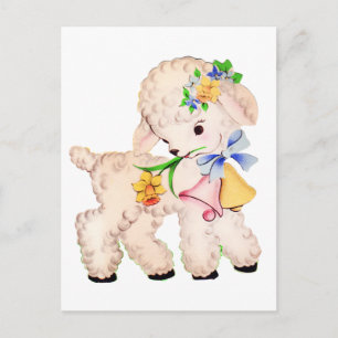 Lamm Postkarte