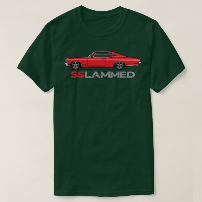 Lamm rot T-Shirt (Design vorne)