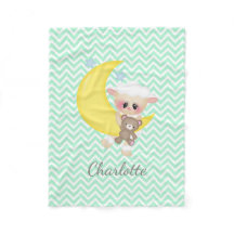 Lamm und Crescent Moon Kinderzimmer