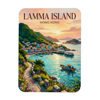 Lamma Island Hongkong Magnet