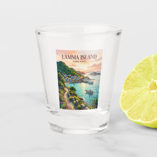 Lamma Island Hongkong Schnapsglas