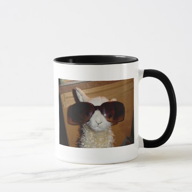 Lamma, Lama kann cool auch sein!!! Tasse (Rechts)
