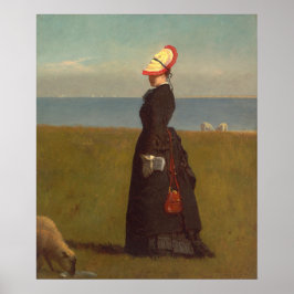 Lämmer, Nantucket - Eastman Johnson Fine Art Poste Poster