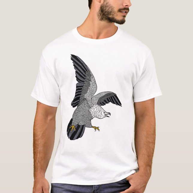 Lammergeier Geier T-Shirt (Vorderseite)