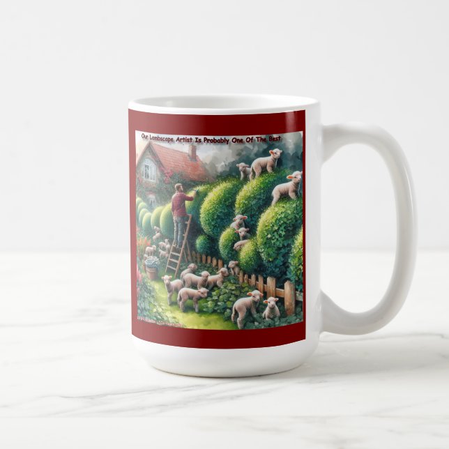 Lämmschaft-Künstler: Formschnitt außer Kontrolle Kaffeetasse (Rechts)