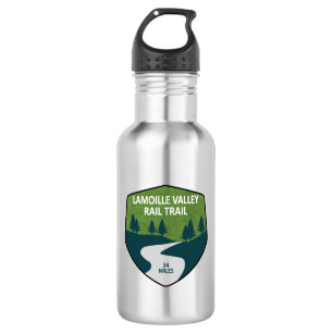 Lamoille Valley Rail Trail Vermont Edelstahlflasche
