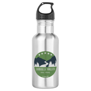 Lamoille Valley Rail Trail Vermont Edelstahlflasche