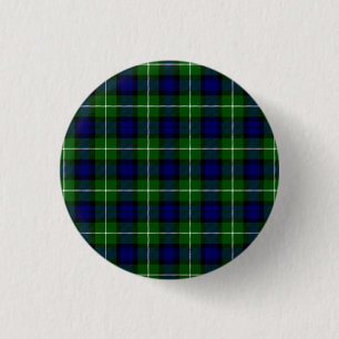 Lamont tartan blue kariert button
