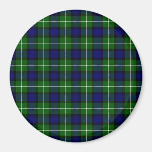 Lamont tartan blue kariert magnet